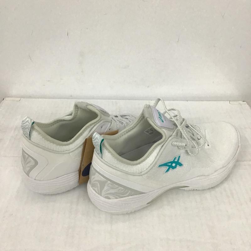 アシックス ASICS スニーカー スニーカー 1061A038-105 GLIDE NOVA FF 2 26cm 箱有 26.0cm ロゴ、文字 白 / ホワイト / X 緑 / グリーン / メンズ USED 古着 中古 10090089