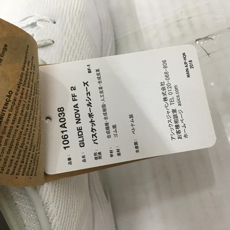アシックス ASICS スニーカー スニーカー 1061A038-105 GLIDE NOVA FF 2 26cm 箱有 26.0cm ロゴ、文字 白 / ホワイト / X 緑 / グリーン / メンズ USED 古着 中古 10090089