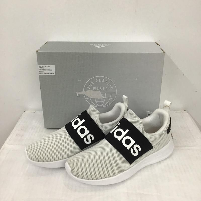 アディダス adidas スニーカー スニーカー H04828 LITE RACER ADAPT 4.0M 25cm 箱有 25.0cm ロゴ、文字 白 / ホワイト / X 黒 / ブラック / メンズ USED 古着 中古 10090091