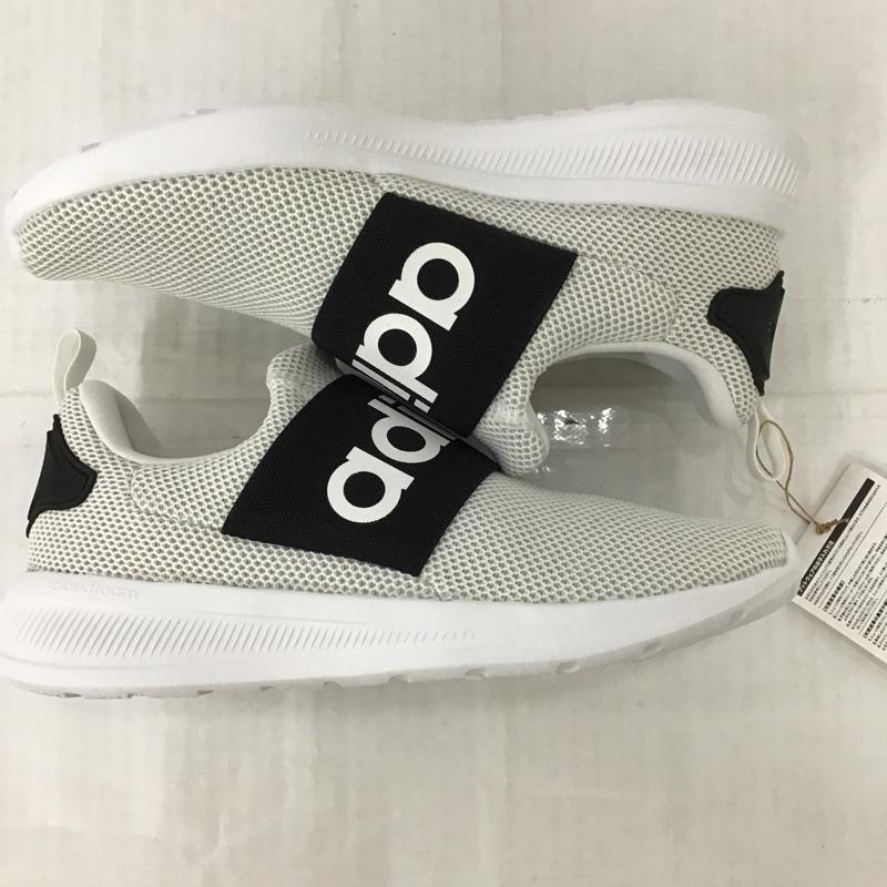 アディダス adidas スニーカー スニーカー H04828 LITE RACER ADAPT 4.0M 25cm 箱有 25.0cm ロゴ、文字 白 / ホワイト / X 黒 / ブラック / メンズ USED 古着 中古 10090091