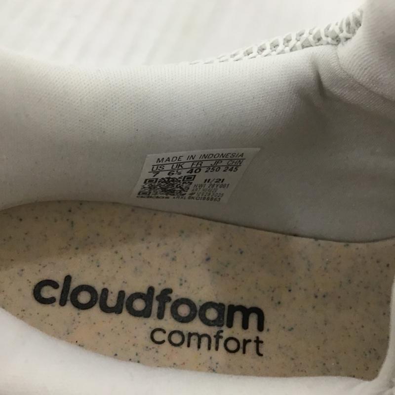 アディダス adidas スニーカー スニーカー H04828 LITE RACER ADAPT 4.0M 25cm 箱有 25.0cm ロゴ、文字 白 / ホワイト / X 黒 / ブラック / メンズ USED 古着 中古 10090091