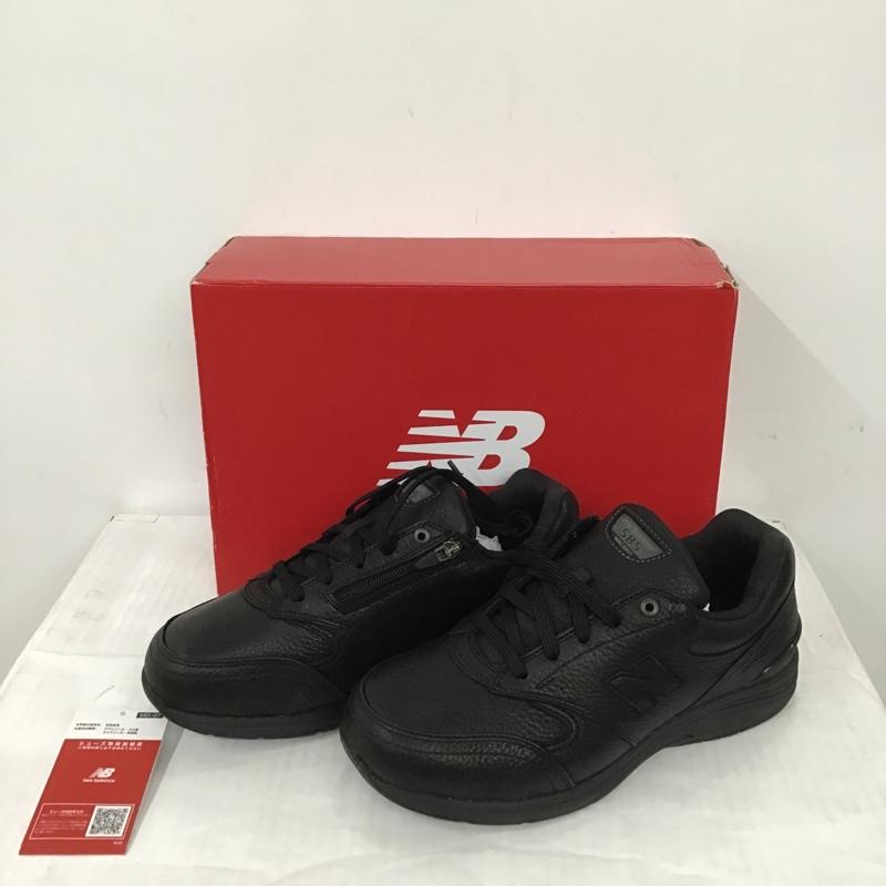 ニューバランス New Balance スニーカー スニーカー MW585BK ウォーキングシューズ 26.5cm 箱有 26.5cm ワンポイント 黒 / ブラック / メンズ USED 古着 中古 10090095