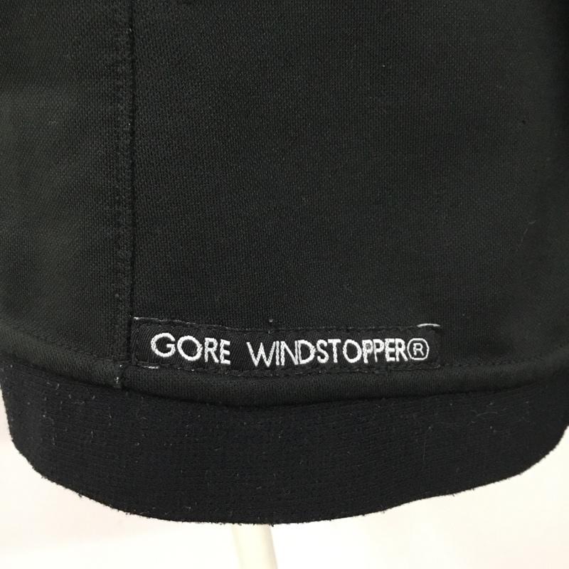マウンテン ハード ウェアー MOUNTAIN HARDWEAR カットソー 長袖 ハーフジップ L ロゴ、文字 黒 / ブラック / レディース USED 古着 中古 10090110