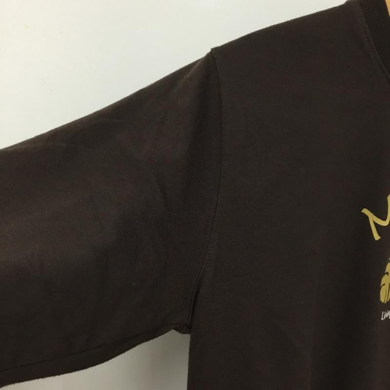 マーモット Marmot Tシャツ 長袖 MJT-7737W L プリント ダークブラウン / ダークブラウン / メンズ USED 古着 中古 10090117