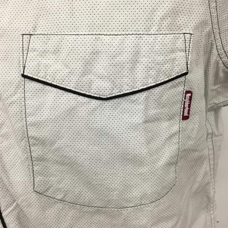ネイバーフッド NEIGHBORHOOD シャツ、ブラウス 半袖 SPNH-SH-04 S ドット 灰 / グレー / X 黒 / ブラック /  メンズ USED 古着 中古 10090121