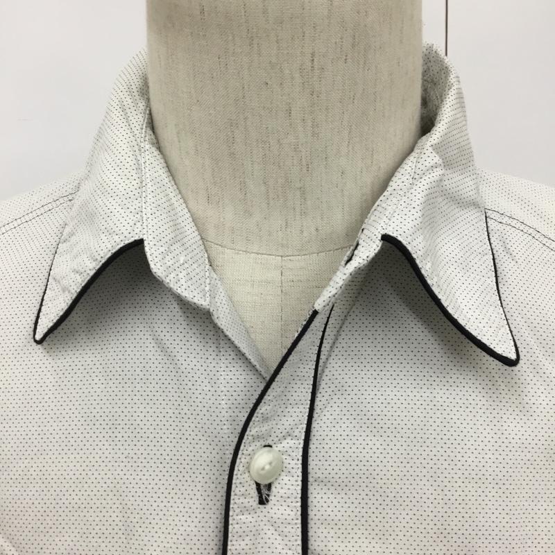 ネイバーフッド NEIGHBORHOOD シャツ、ブラウス 半袖 SPNH-SH-04 S ドット 灰 / グレー / X 黒 / ブラック /  メンズ USED 古着 中古 10090121