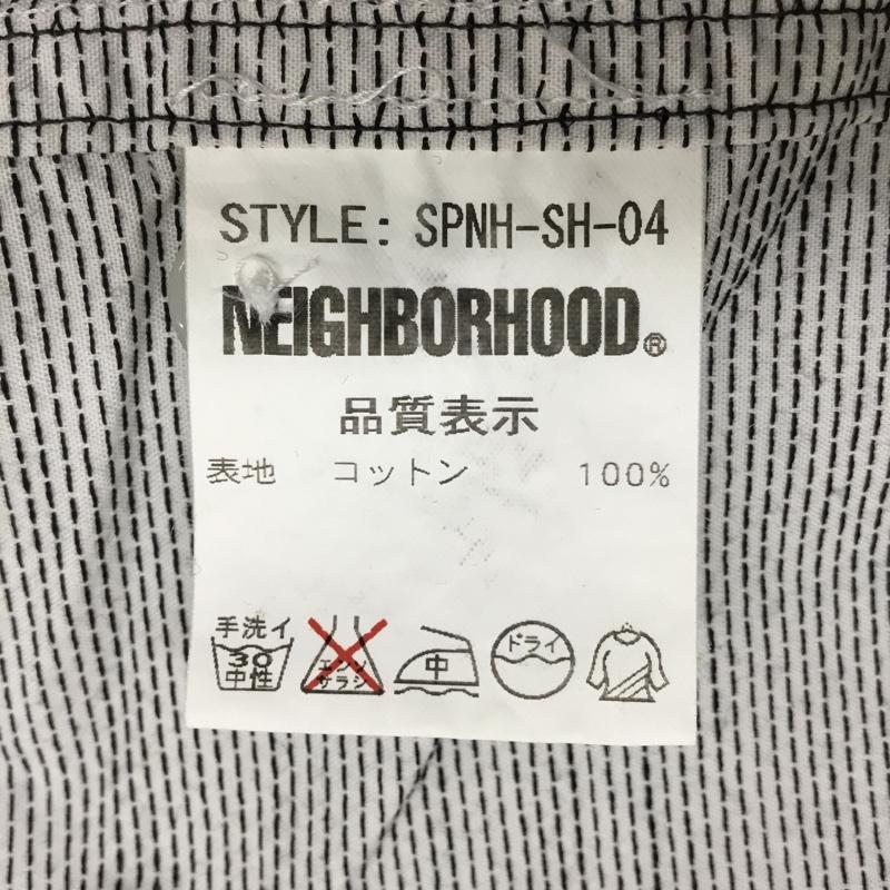 ネイバーフッド NEIGHBORHOOD シャツ、ブラウス 半袖 SPNH-SH-04 S ドット 灰 / グレー / X 黒 / ブラック /  メンズ USED 古着 中古 10090121