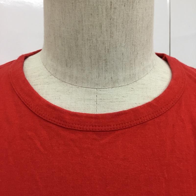 古着 USED Tシャツ 半袖 DOWNTOWN BOY バックロゴ FREE ロゴ、文字 赤 / レッド /  メンズ USED 古着 中古 10090129