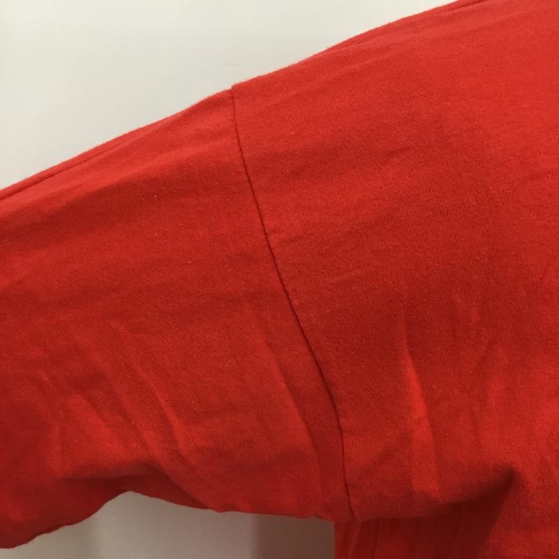 古着 USED Tシャツ 半袖 DOWNTOWN BOY バックロゴ FREE ロゴ、文字 赤 / レッド /  メンズ USED 古着 中古 10090129