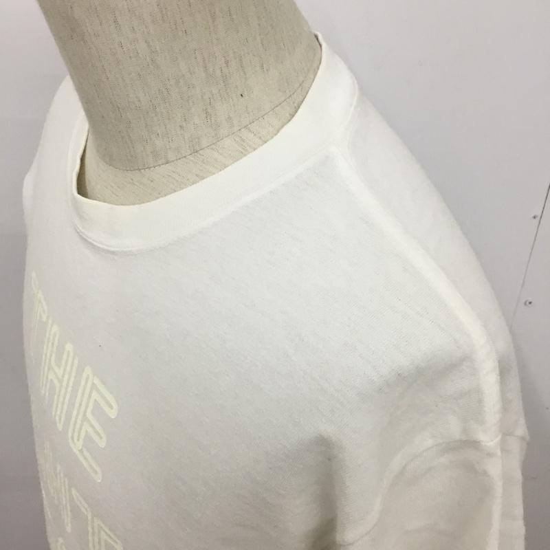 パールダイバー PEARL DIVER Tシャツ 半袖 バックプリント M ロゴ、文字 白 / ホワイト /  メンズ USED 古着 中古 10090131