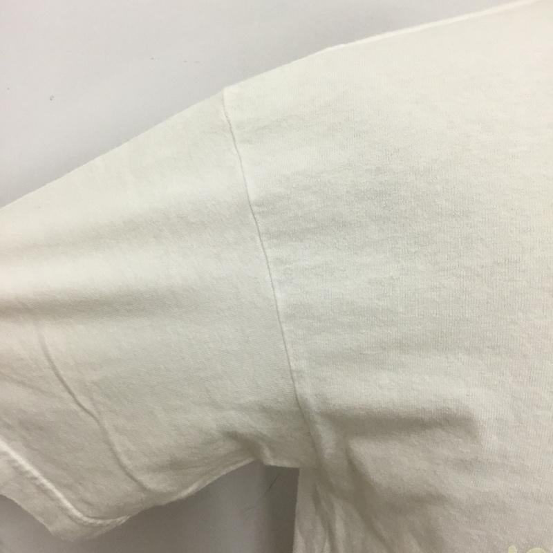 パールダイバー PEARL DIVER Tシャツ 半袖 バックプリント M ロゴ、文字 白 / ホワイト /  メンズ USED 古着 中古 10090131