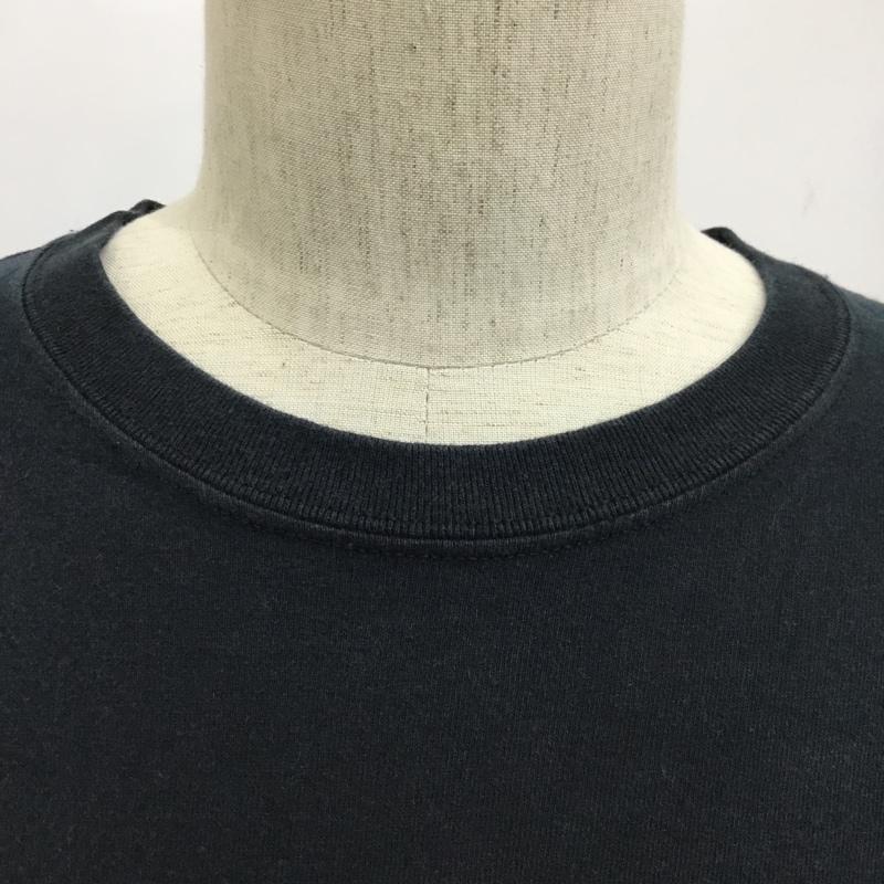 ハイドアンドシーク HIDE AND SEEK Tシャツ 半袖 バックプリント L プリント 黒 / ブラック /  メンズ USED 古着 中古 10090133