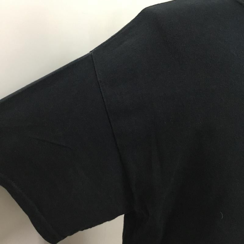 ハイドアンドシーク HIDE AND SEEK Tシャツ 半袖 バックプリント L プリント 黒 / ブラック /  メンズ USED 古着 中古 10090133