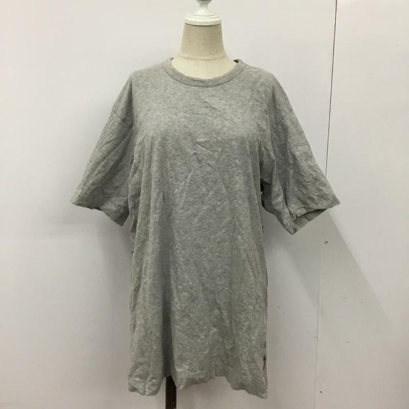 コムデギャルソンシャツ COMME des GARCONS SHIRT Tシャツ 半袖 S13102 バックプリント L ロゴ、文字 灰 / グレー /  メンズ USED 古着 中古 10090159