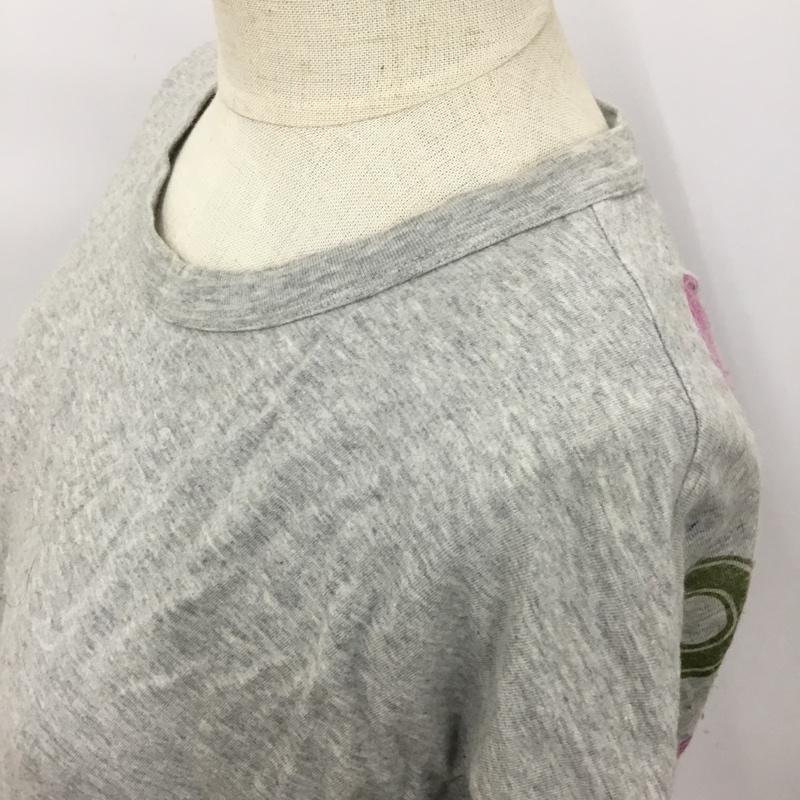 コムデギャルソンシャツ COMME des GARCONS SHIRT Tシャツ 半袖 S13102 バックプリント L ロゴ、文字 灰 / グレー /  メンズ USED 古着 中古 10090159