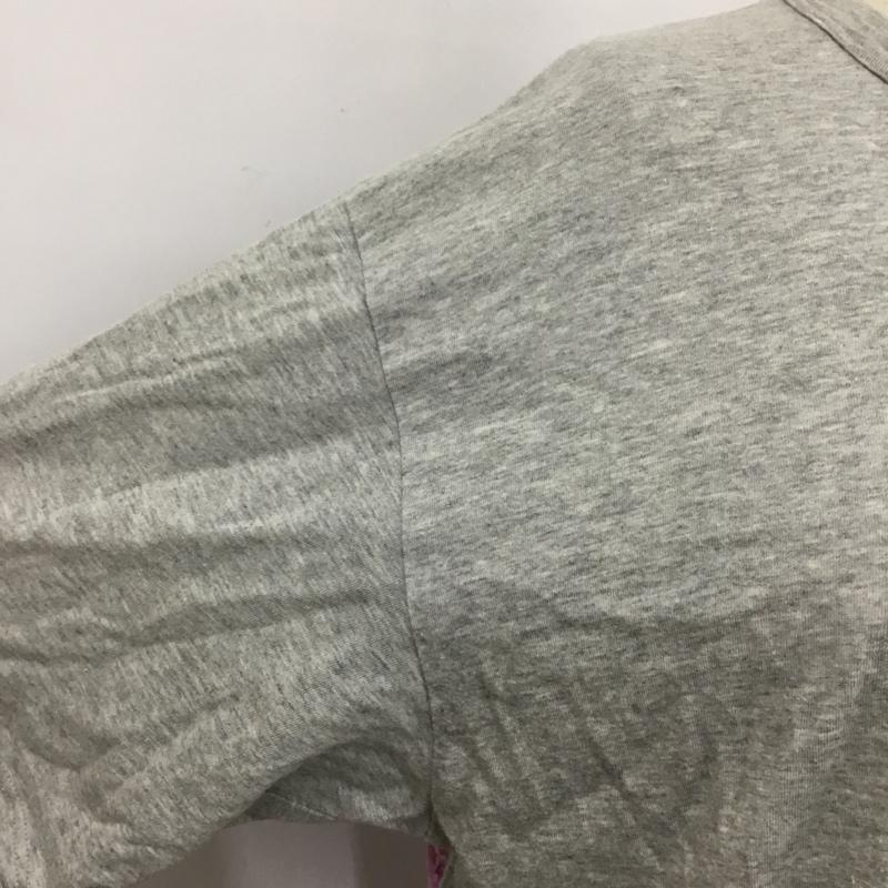 コムデギャルソンシャツ COMME des GARCONS SHIRT Tシャツ 半袖 S13102 バックプリント L ロゴ、文字 灰 / グレー /  メンズ USED 古着 中古 10090159