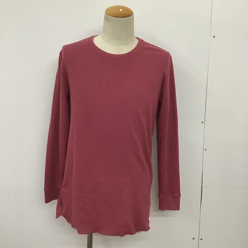 レイジブルー RAGEBLUE Tシャツ 長袖 RB020809JW ハニカムロングクルー タグ付き M 無地 桃 / ピンク /  メンズ USED 古着 中古 10090175