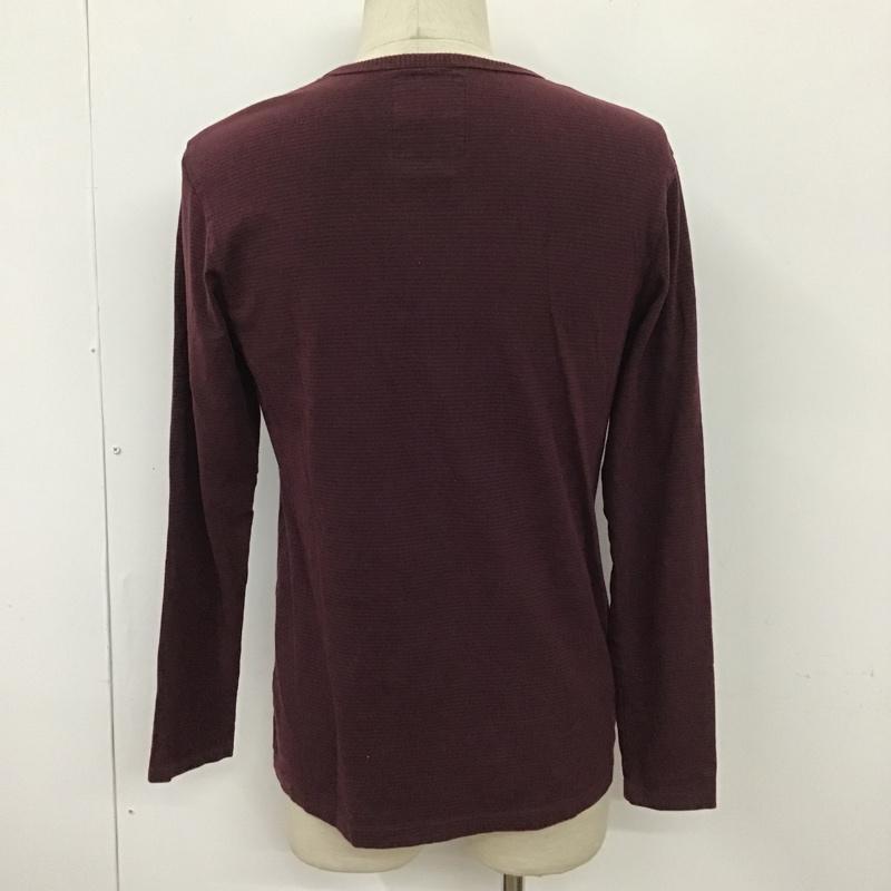 ファクトタム FACTOTUM Tシャツ 長袖 46 ボーダー柄 マルチカラー / マルチカラー /  メンズ USED 古着 中古 10090201