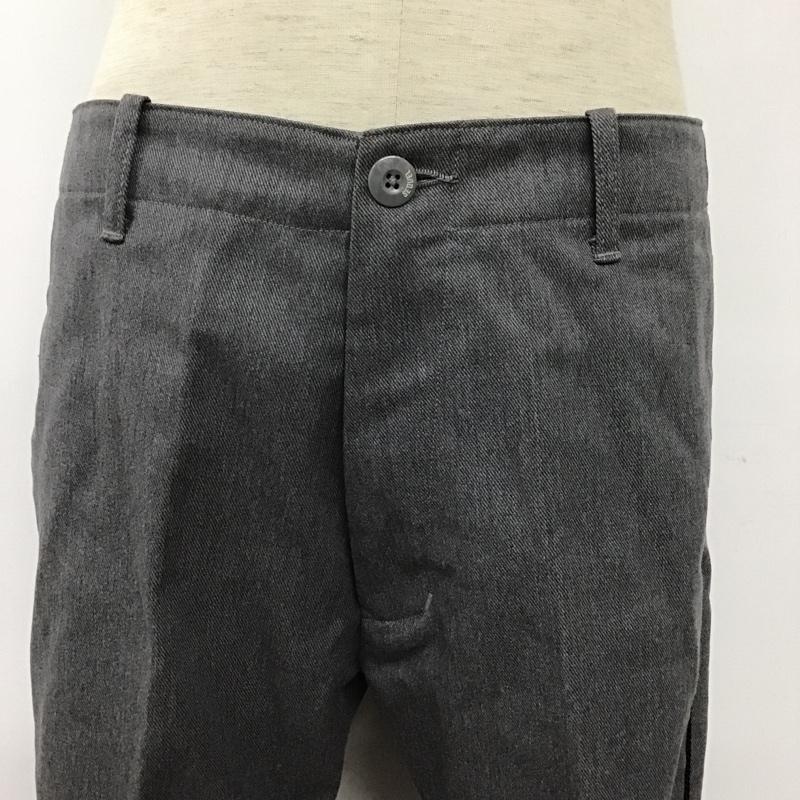 シークエル SEQUEL パンツ スラックス M 無地 X ロゴ、文字 X ワンポイント 灰 / グレー / X 黒 / ブラック / メンズ USED 古着 中古 10090208