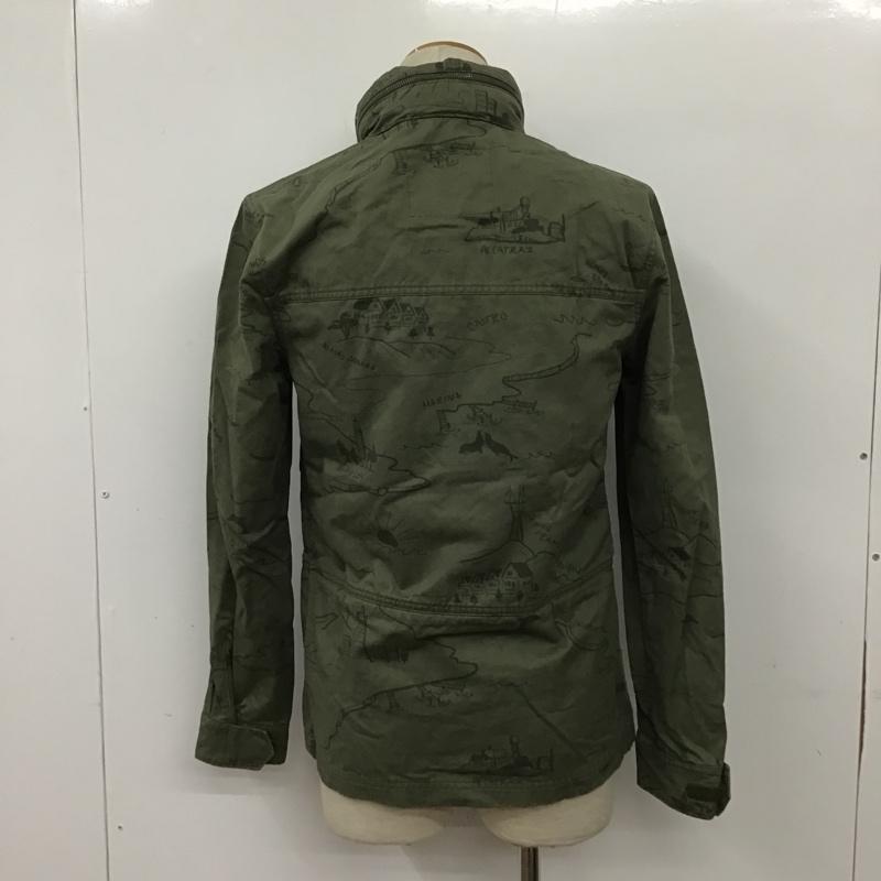 リーバイス Levi's ジャケット、上着 ジャケット、ブレザー M-65 総柄ミリタリージャケット S 総柄 カーキ / カーキ / メンズ USED 古着 中古 10090220