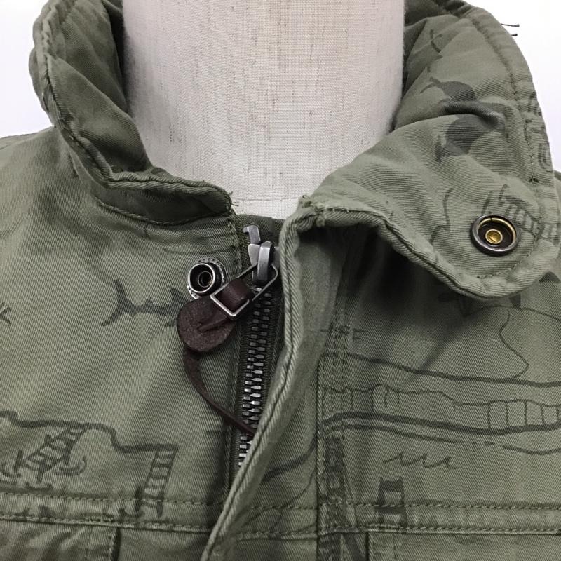 リーバイス Levi's ジャケット、上着 ジャケット、ブレザー M-65 総柄ミリタリージャケット S 総柄 カーキ / カーキ / メンズ USED 古着 中古 10090220