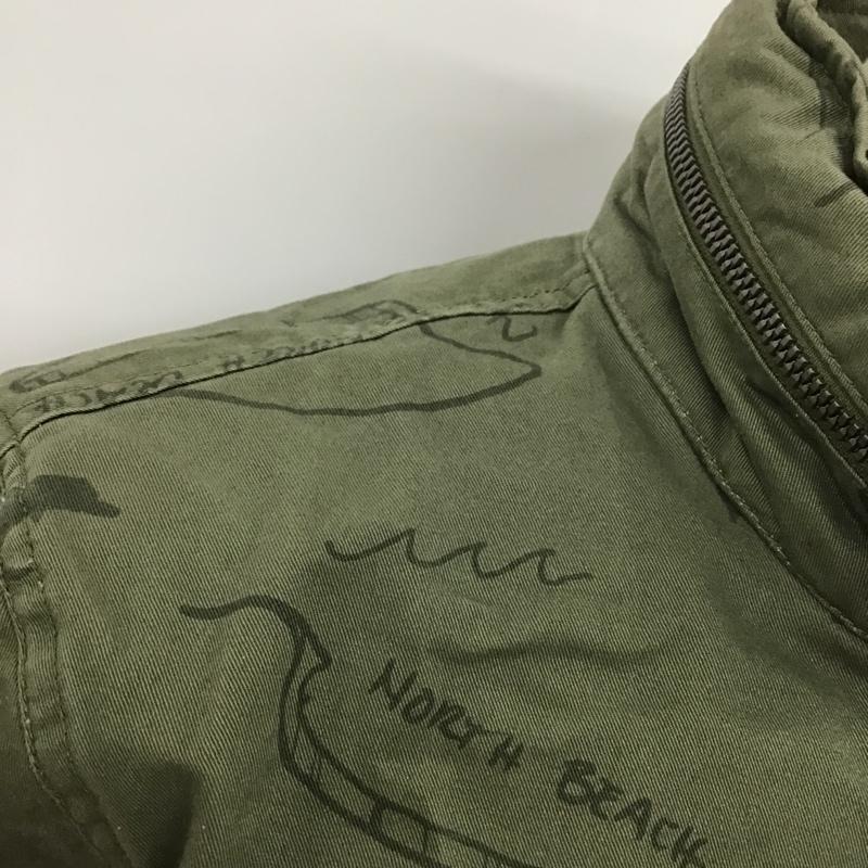 リーバイス Levi's ジャケット、上着 ジャケット、ブレザー M-65 総柄ミリタリージャケット S 総柄 カーキ / カーキ / メンズ USED 古着 中古 10090220