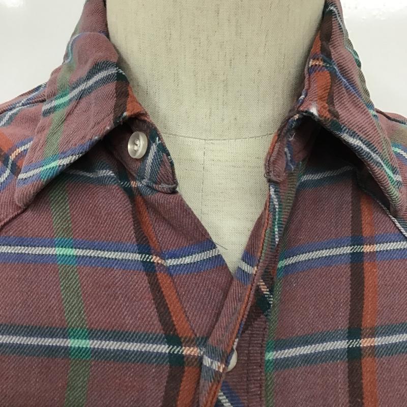 ラングラー Wrangler シャツ、ブラウス 長袖 チェックシャツ XL チェック マルチカラー / マルチカラー /  メンズ USED 古着 中古 10090221