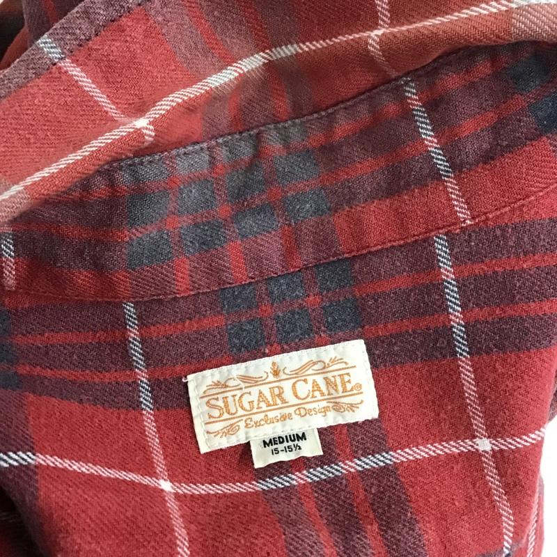 シュガーケーン SUGAR CANE シャツ、ブラウス 長袖 チェックシャツ M チェック マルチカラー / マルチカラー / メンズ USED 古着 中古 10090222