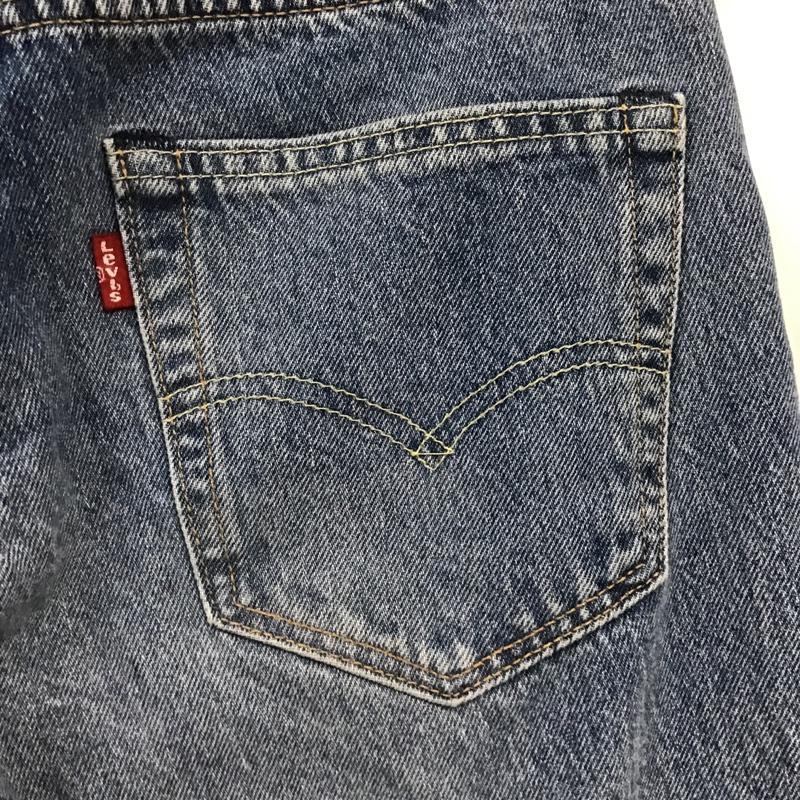 リーバイス Levi's パンツ デニム、ジーンズ 28インチ 無地 インディゴ / インディゴ / メンズ USED 古着 中古 10090229