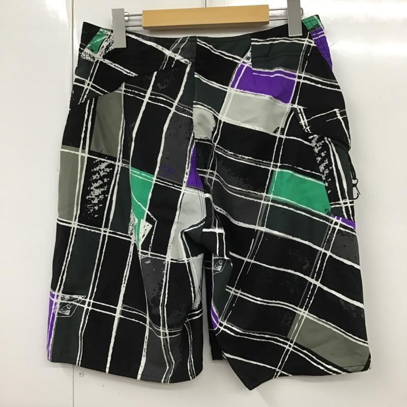 ボルコム VOLCOM パンツ ショートパンツ サーフショーツ 30 総柄 マルチカラー / マルチカラー / メンズ USED 古着 中古 10090239
