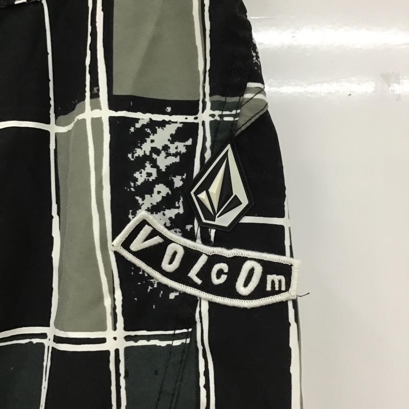 ボルコム VOLCOM パンツ ショートパンツ サーフショーツ 30 総柄 マルチカラー / マルチカラー / メンズ USED 古着 中古 10090239