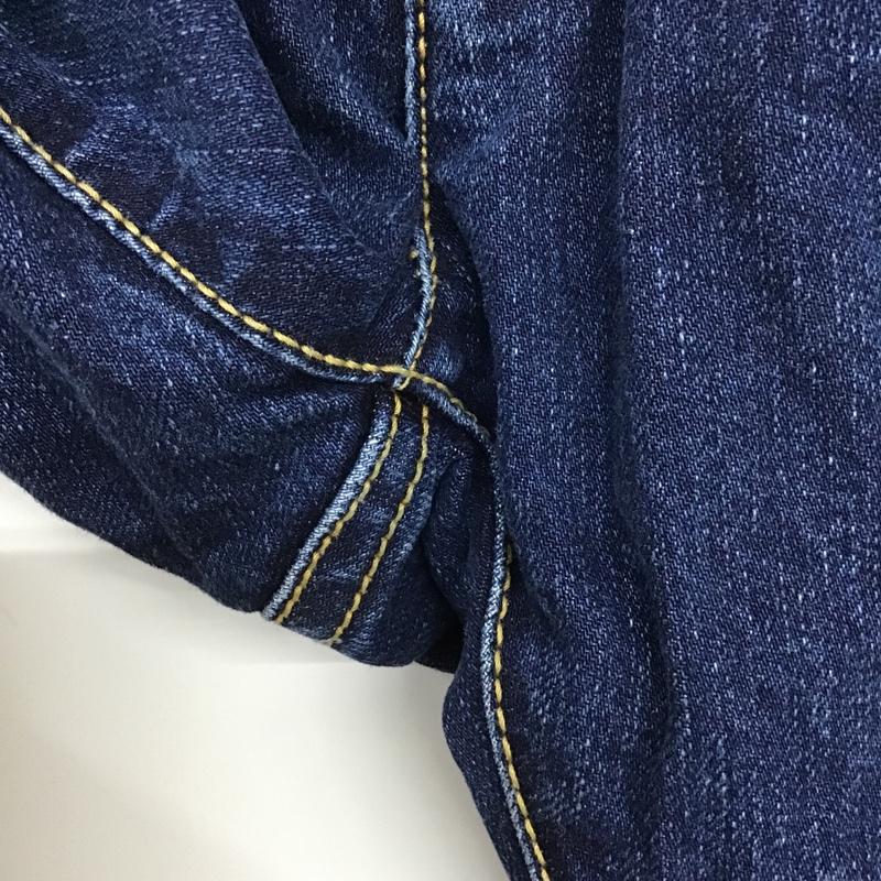 リップヴァンウィンクル ripvanwinkle パンツ デニム、ジーンズ r16W-05 JODHPUR LINE JEANS 3 青 / ブルー / X 黒 / ブラック / メンズ USED 古着 中古 10090244