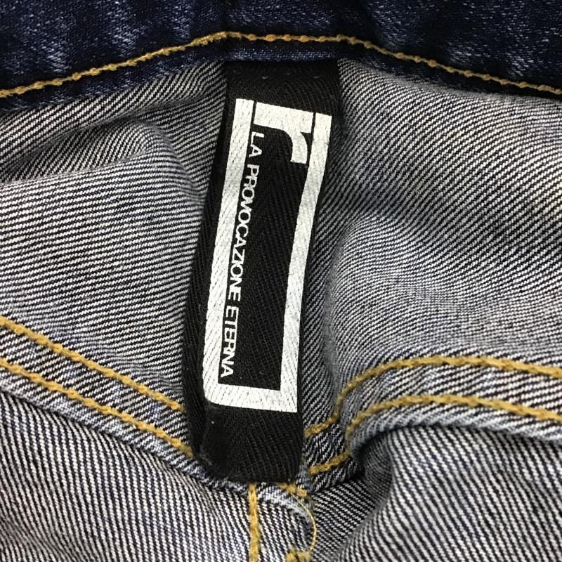 リップヴァンウィンクル ripvanwinkle パンツ デニム、ジーンズ r16W-05 JODHPUR LINE JEANS 3 青 / ブルー / X 黒 / ブラック / メンズ USED 古着 中古 10090244