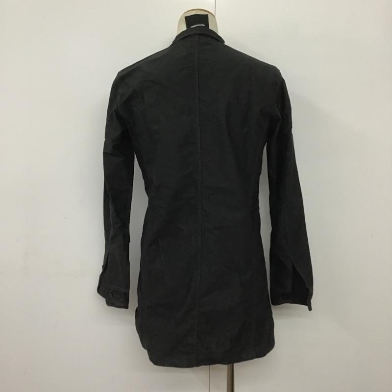 リップヴァンウィンクル ripvanwinkle ジャケット、上着 ジャケット、ブレザー R16AW-005 シャツコート 3 無地 黒 / ブラック / メンズ USED 古着 中古 10090266