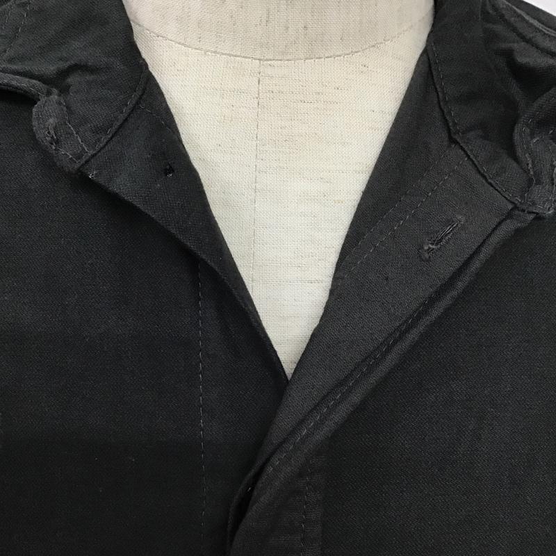 リップヴァンウィンクル ripvanwinkle ジャケット、上着 ジャケット、ブレザー R16AW-005 シャツコート 3 無地 黒 / ブラック / メンズ USED 古着 中古 10090266
