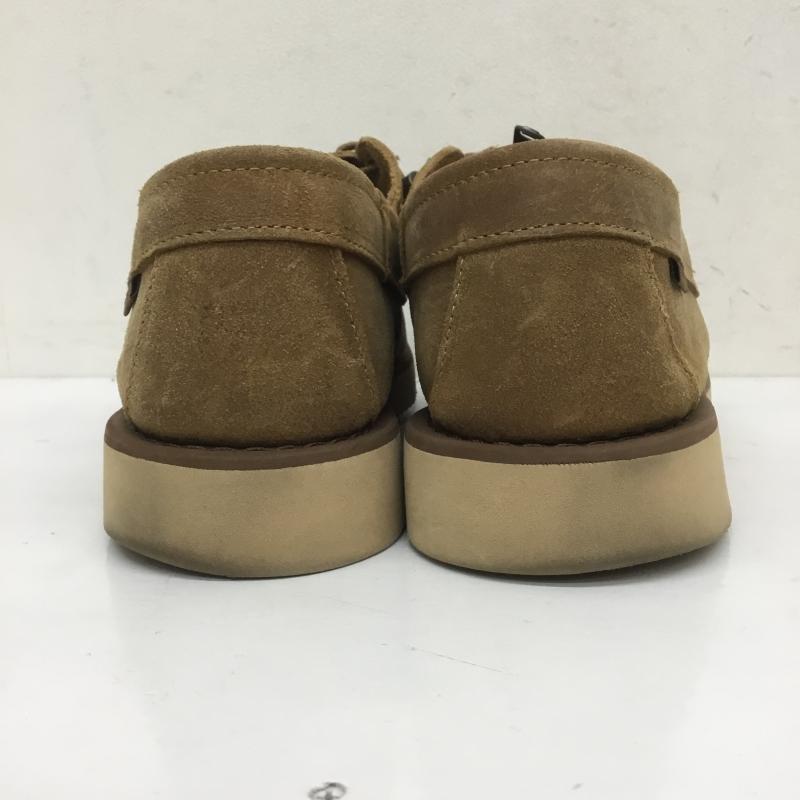 エンジニアードガーメンツ Engineered Garments 革靴 革靴 SEBAGO ZIPPERDECK WAXY SUEDE デッキシューズ US:10 茶 / ブラウン / メンズ USED 古着 中古 10090288