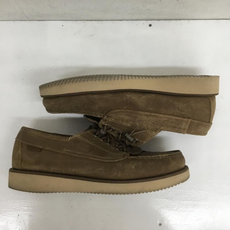エンジニアードガーメンツ Engineered Garments 革靴 革靴 SEBAGO ZIPPERDECK WAXY SUEDE デッキシューズ US:10 茶 / ブラウン / メンズ USED 古着 中古 10090288