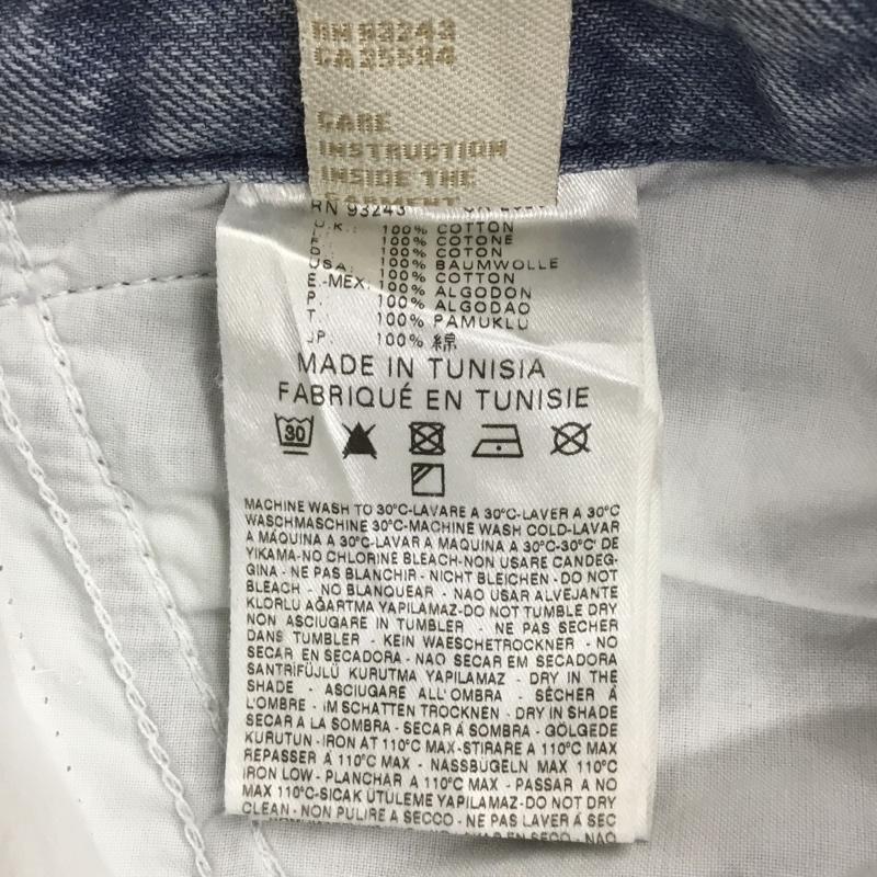 ディーゼル DIESEL パンツ デニム、ジーンズ FLAIRLEGG 0888Z ワイドパンツ W23L32 無地 水色 / ライトブルー / レディース USED 古着 中古 10090340