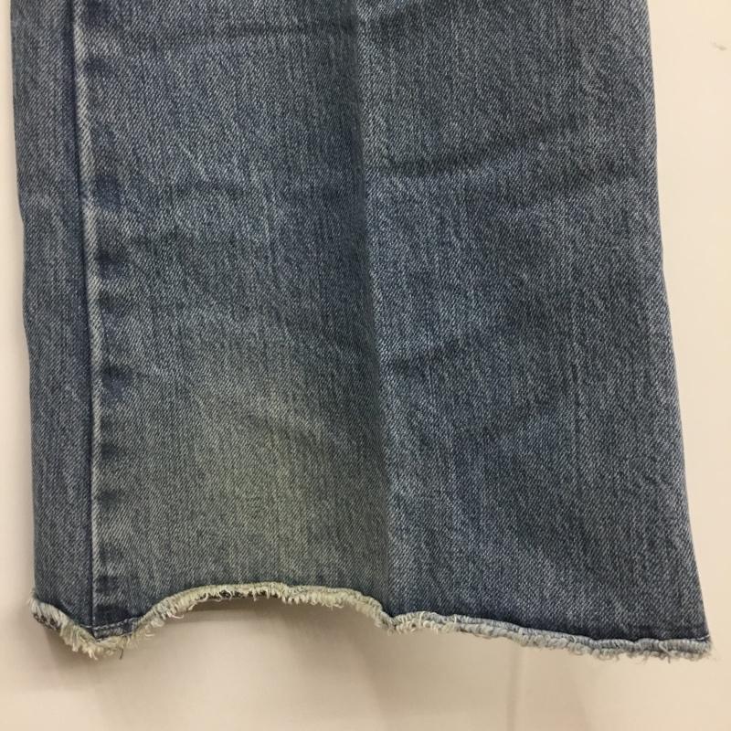 ディーゼル DIESEL パンツ デニム、ジーンズ FLAIRLEGG 0888Z ワイドパンツ W24L32 無地 水色 / ライトブルー / レディース USED 古着 中古 10090371