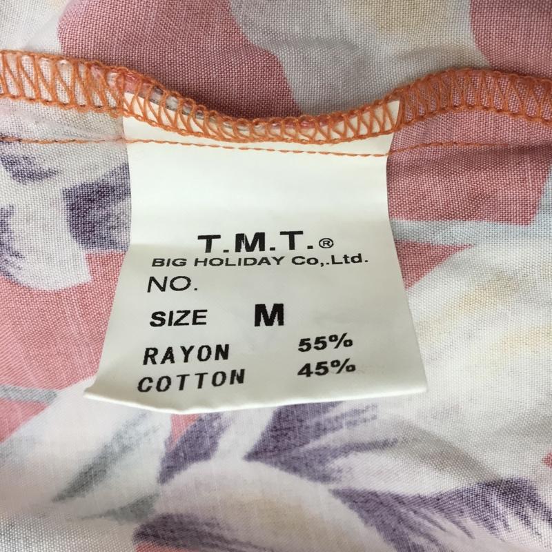 ティーエムティー TMT シャツ、ブラウス 半袖 花柄シャツ アロハシャツ M 花柄 マルチカラー / マルチカラー / メンズ USED 古着 中古 10090403