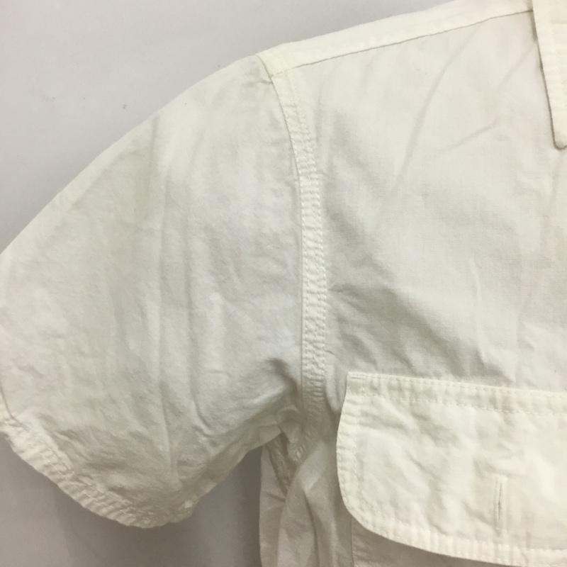 ダブルタップス WTAPS シャツ、ブラウス 半袖 091LTDT-SHM02 半袖シャツ S 無地 X プリント 白 / ホワイト / メンズ USED 古着 中古 10090410
