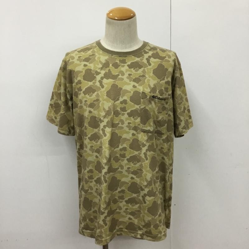 コロンビア Columbia Tシャツ 半袖 116PM1206 ポーラー パイオニア クルーネック Tシャツ ショートスリーブ カットソー XL カモフラージュ柄・迷彩 マルチカラー / マルチカラー / メンズ USED 古着 中古 10090429