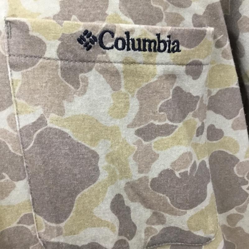 コロンビア Columbia Tシャツ 半袖 116PM1206 ポーラー パイオニア クルーネック Tシャツ ショートスリーブ カットソー XL カモフラージュ柄・迷彩 マルチカラー / マルチカラー / メンズ USED 古着 中古 10090429