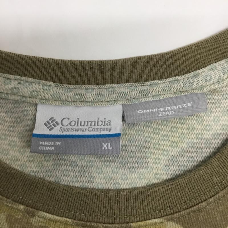 コロンビア Columbia Tシャツ 半袖 116PM1206 ポーラー パイオニア クルーネック Tシャツ ショートスリーブ カットソー XL カモフラージュ柄・迷彩 マルチカラー / マルチカラー / メンズ USED 古着 中古 10090429