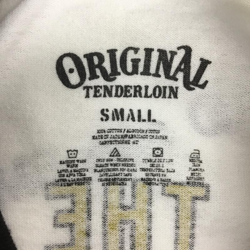 テンダーロイン TENDERLOIN Tシャツ 半袖 プリントTシャツ S プリント 白 / ホワイト / X 黒 / ブラック / X 黄 / イエロー /  メンズ USED 古着 中古 10090432
