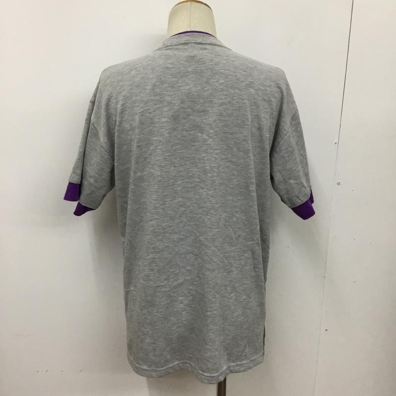 ハリウッド HOLLYWOULD Tシャツ 半袖 プリントシャツ M プリント 白 / ホワイト / X 灰 / グレー / X 紫 / パープル / X 緑 / グリーン / X 橙 / オレンジ /  メンズ USED 古着 中古 10090434