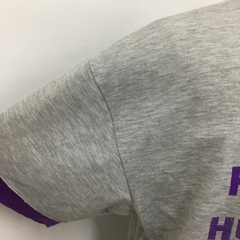 ハリウッド HOLLYWOULD Tシャツ 半袖 プリントシャツ M プリント 白 / ホワイト / X 灰 / グレー / X 紫 / パープル / X 緑 / グリーン / X 橙 / オレンジ /  メンズ USED 古着 中古 10090434