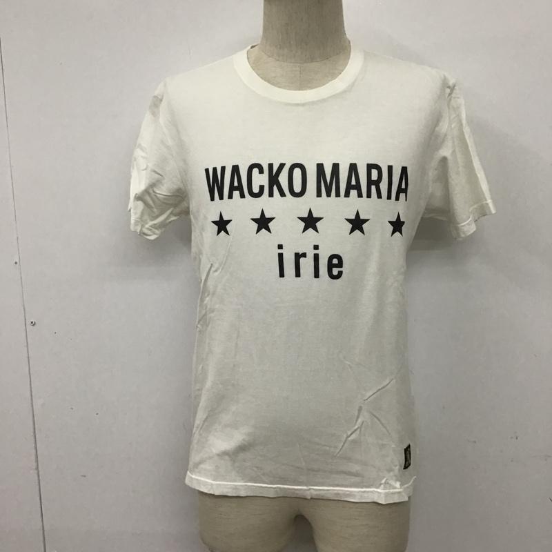 ワコマリア WACKO MARIA Tシャツ 半袖 M ロゴ、文字 白 / ホワイト /  メンズ USED 古着 中古 10090435