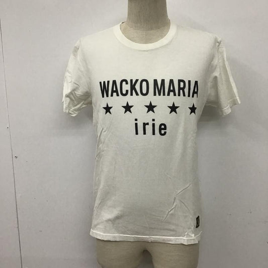 ワコマリア WACKO MARIA Tシャツ 半袖 M ロゴ、文字 白 / ホワイト /  メンズ USED 古着 中古 10090435