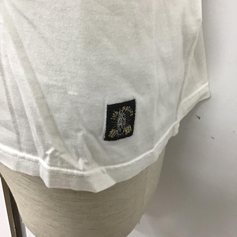 ワコマリア WACKO MARIA Tシャツ 半袖 M ロゴ、文字 白 / ホワイト /  メンズ USED 古着 中古 10090435